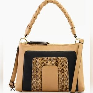 Alfani Twisted Handle Shoulder Bag